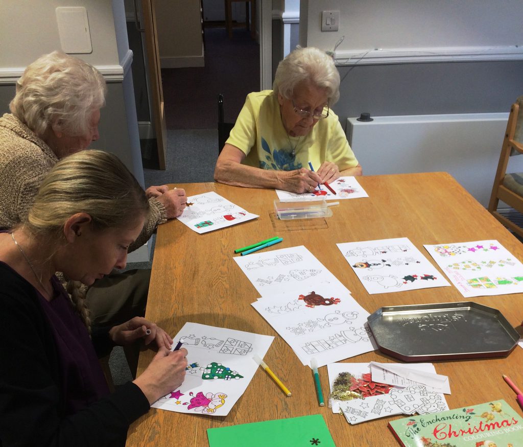 Christmas crafts at Broadoaks